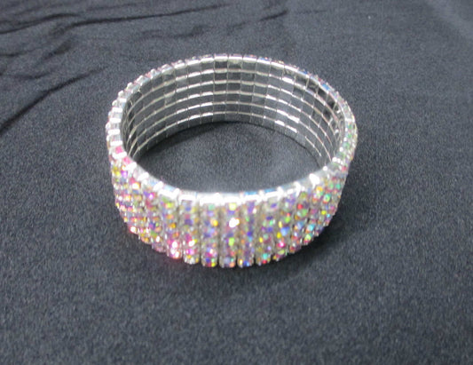 BRACELET  1PCS  a/b Crystal 6ROW